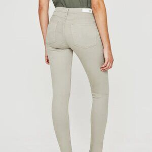AG The Mid-Rise Legging Ankle Super Skinny Florence Fog Size 31 Regular